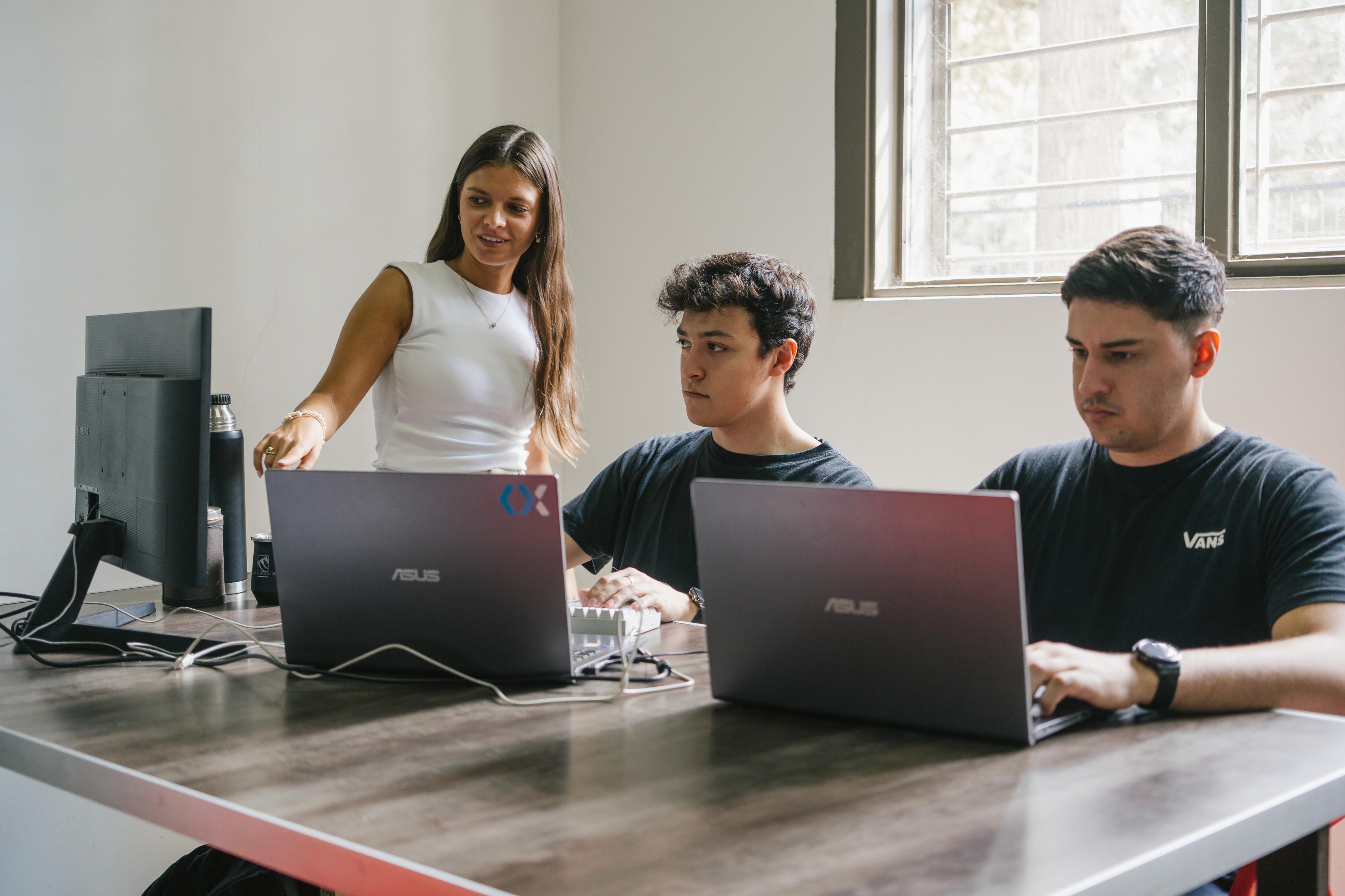 Kairox team members collaborating on a digital product